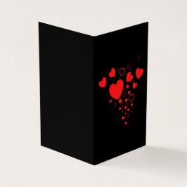 Tarjeta Corazones Platonic Valentine Notecard 25pk