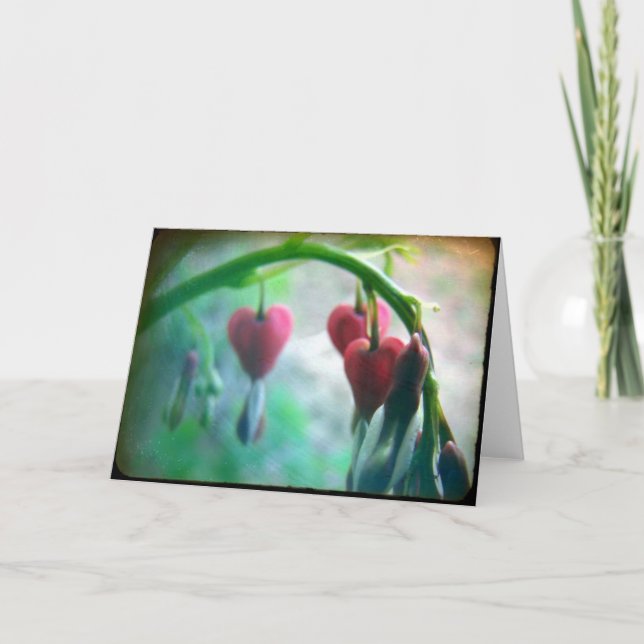 Tarjeta Corazones sangrantes (Anverso)