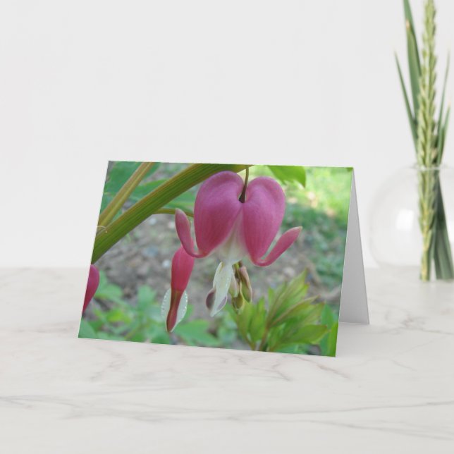 Tarjeta Corazones sangrantes (Anverso)