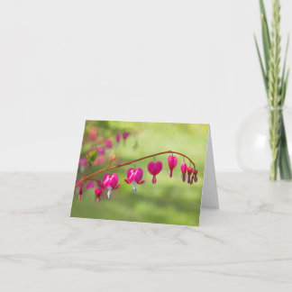 Tarjeta Corazones sangrantes