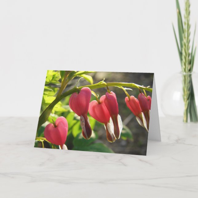 Tarjeta Corazones sangrantes (Anverso)