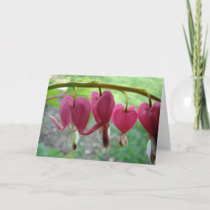 Tarjeta Corazones sangrantes