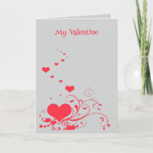 Corazones y florituras elegantes minimalistas 