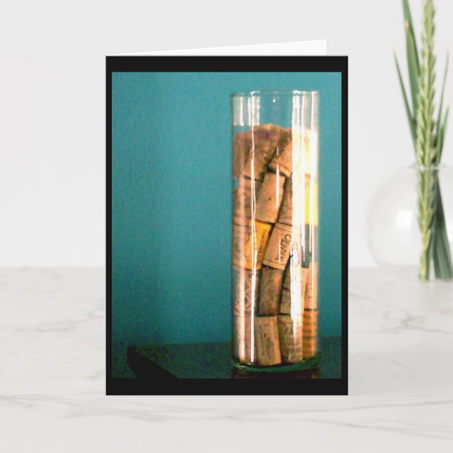 Tarjeta corchos del vino (Anverso)