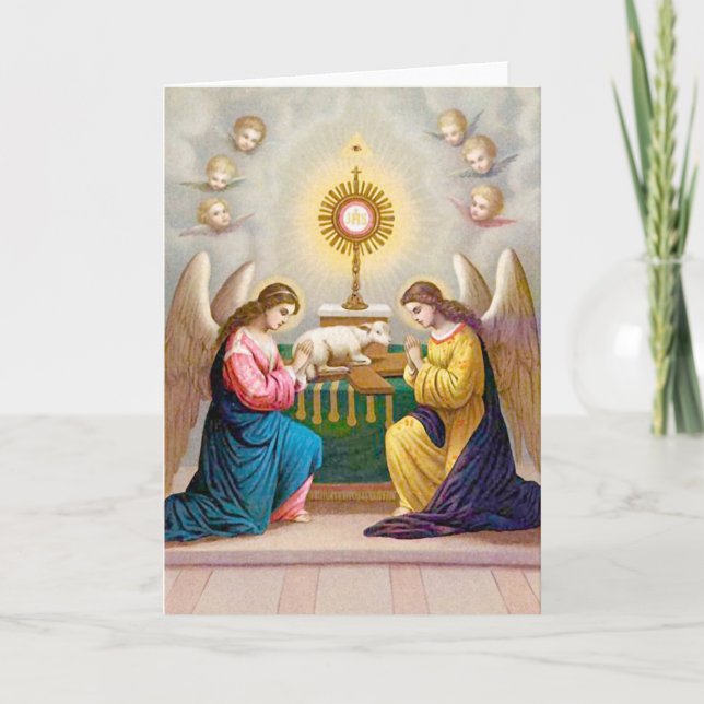 Tarjeta Cordero de Dios (Anverso)