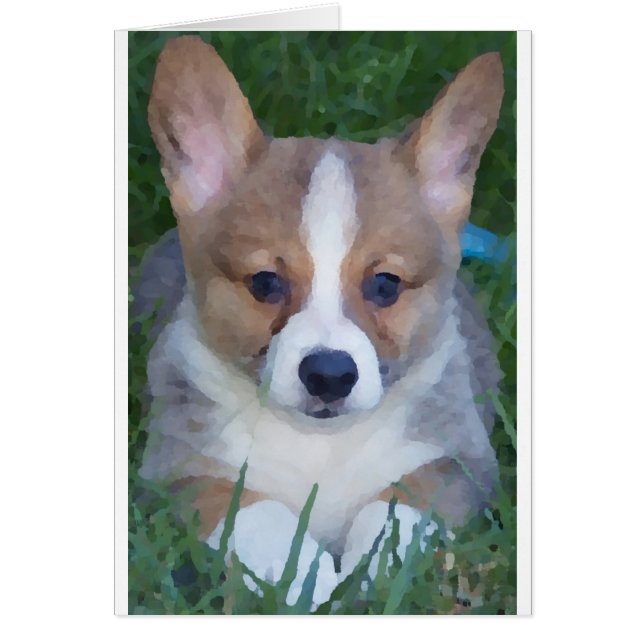 Tarjeta Corgi (Frente)