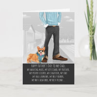 Corgi galés del Día del Padre Perro