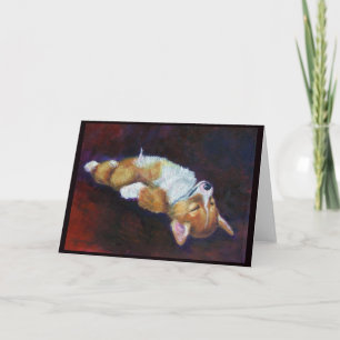 Tarjeta Corgi Galés del Pembroke