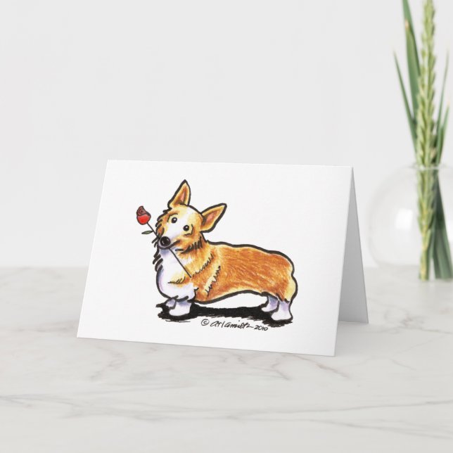 Tarjeta Corgi SCariño (Anverso)