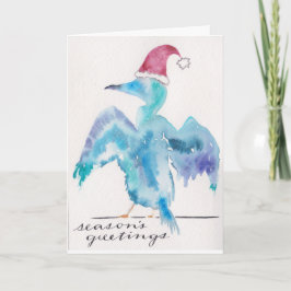 Tarjeta Cormorant para navidades