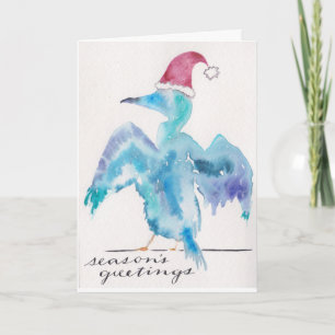 Tarjeta Cormorant para navidades