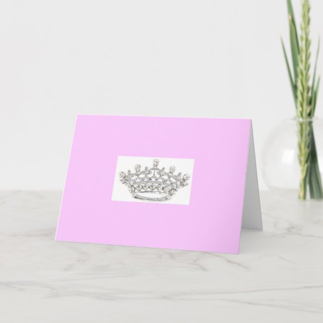 Tarjeta Corona clásica Notecards (Anverso)