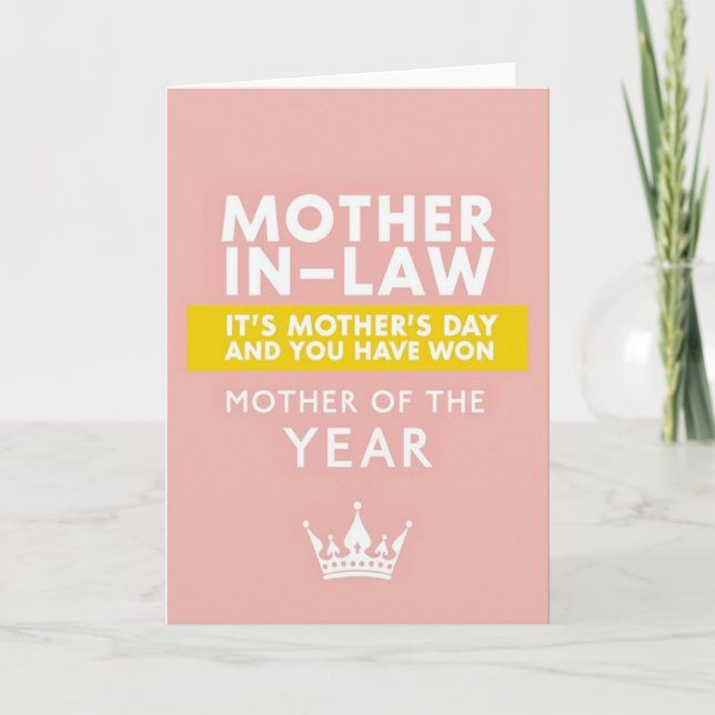Tarjeta Corona de Cumpleaños para Mamá (Anverso)
