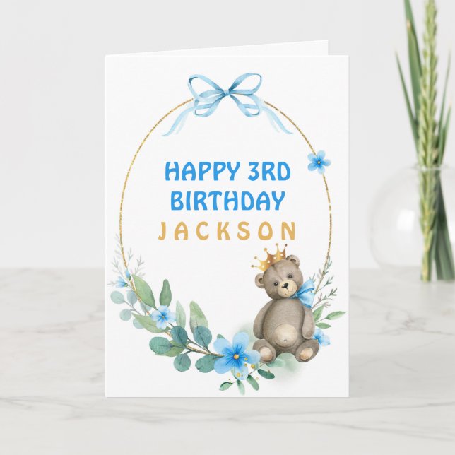 Tarjeta Corona de oro del oso (Anverso)