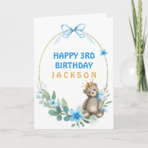 Tarjeta Corona de oro del oso