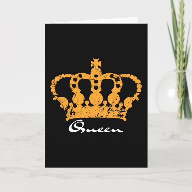 Tarjeta Corona de Reina (Anverso)