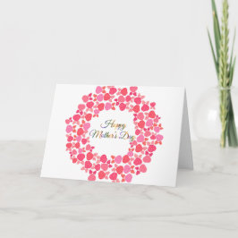Tarjeta  Corona del Día de la Madre