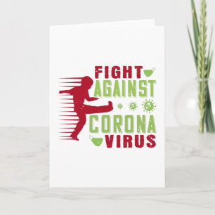 Tarjeta Corona - Lucha contra el virus de la Corona