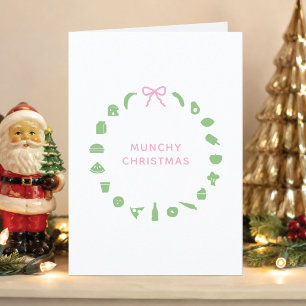 Tarjeta corporativa de Navidad para amantes de la