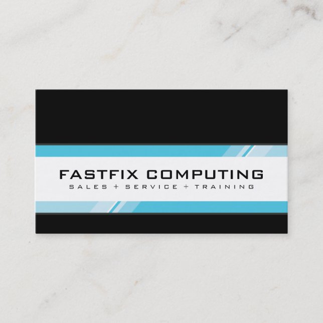 TARJETA CORPORATIVA moderna de alta tecnología (Anverso)