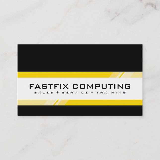 TARJETA CORPORATIVA moderna de alta tecnología ama (Anverso)