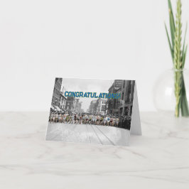 Tarjeta Corredor de felicitaciones