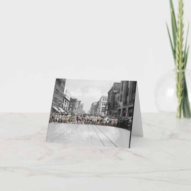 Tarjeta Corredor de felicitaciones (Anverso)