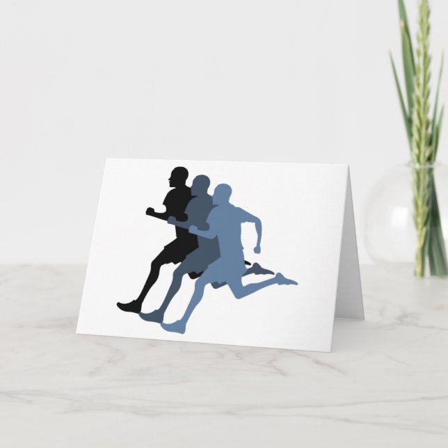 Tarjeta Corredor masculino (Anverso)