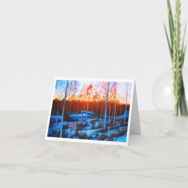 Tarjeta Corriente congelada de Dalarna (Anverso)