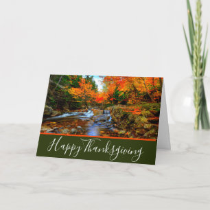 Tarjeta Corriente de otoño