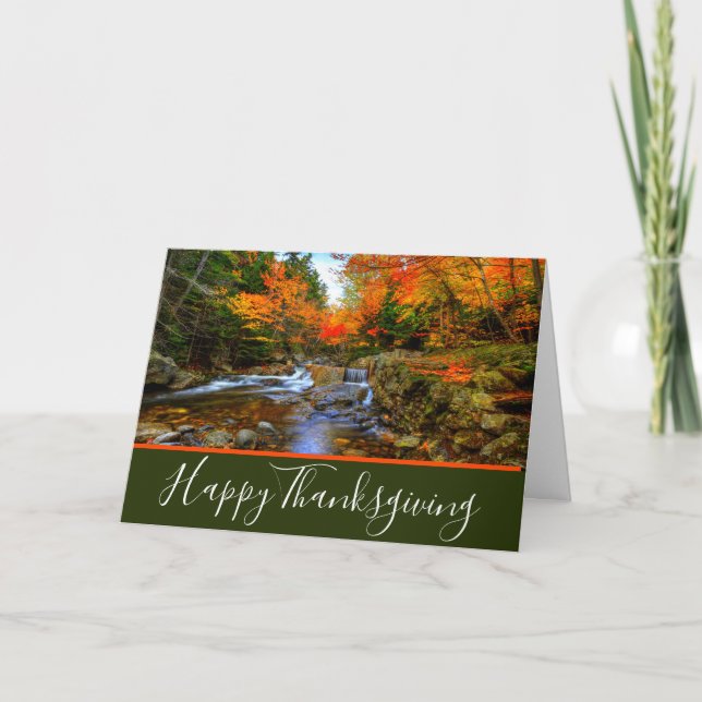 Tarjeta Corriente de otoño (Anverso)