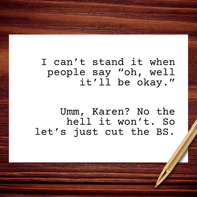 Tarjeta Cortemos la BS, Karen Sympathy (Subido por el creador)
