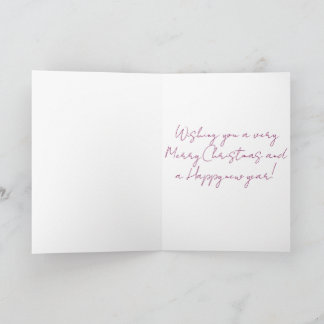 Tarjeta Cortina de ducha de Navidad de renos festivos