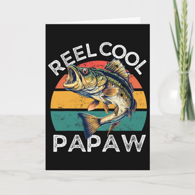 Tarjeta Cosas de Pesca para el Día del Padre (Anverso)
