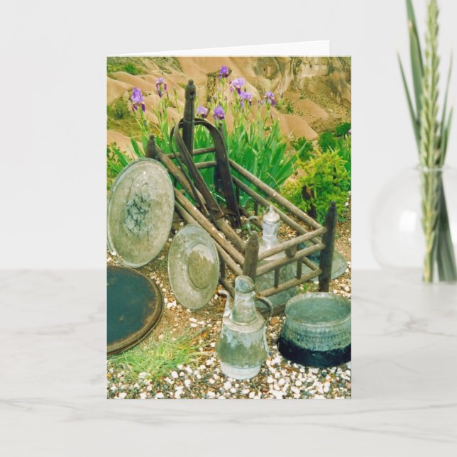 Tarjeta cosas viejas (Anverso)