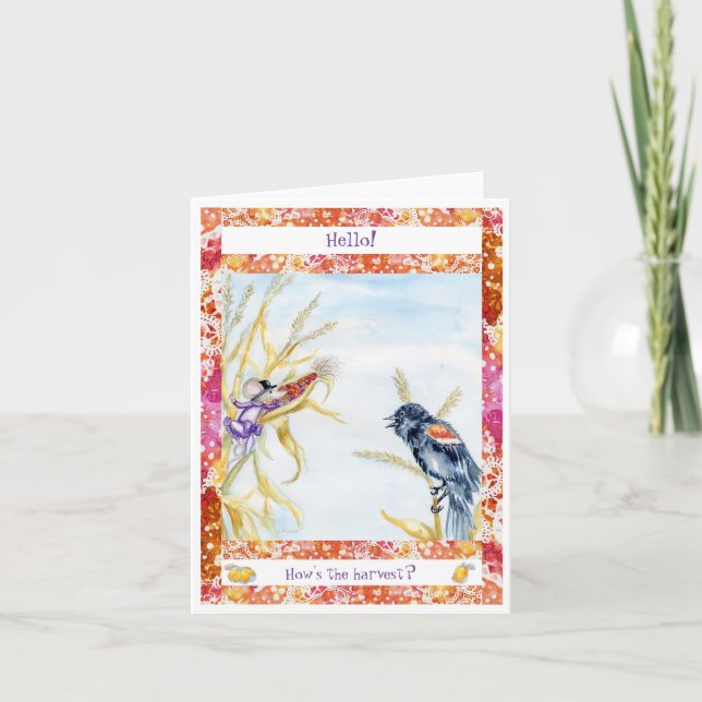 Tarjeta "Cosecha" (Anverso)