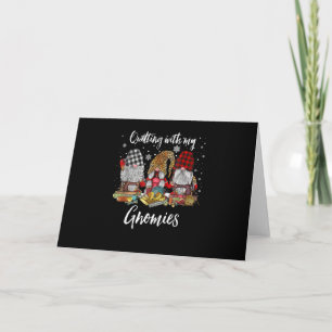 Tarjeta Cosecha Con Mis Gnomies Gnomos De Navidad Fiesta