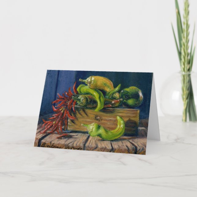 Tarjeta "Cosecha de pimienta" (Anverso)