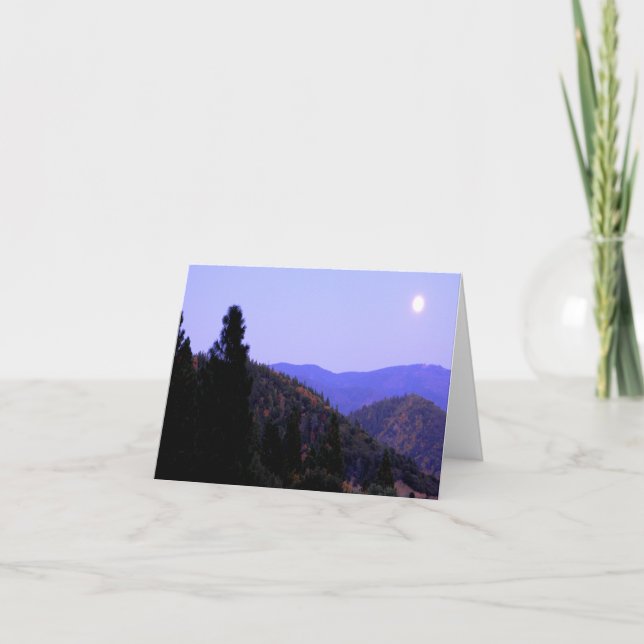 Tarjeta Cosecha la luna...... (Anverso)