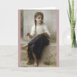 Tarjeta Cosecha por William-Adolphe Bouguereau
