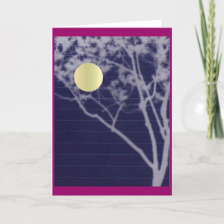 Tarjeta Cosechar el árbol lunar