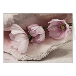 Tarjeta Cosmos Rosa