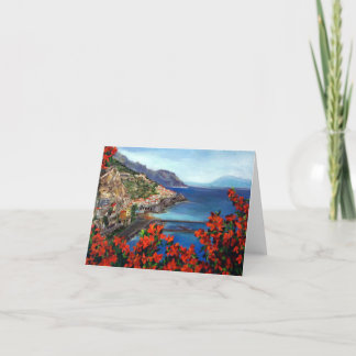 Tarjeta Costa Amalfi Notecard