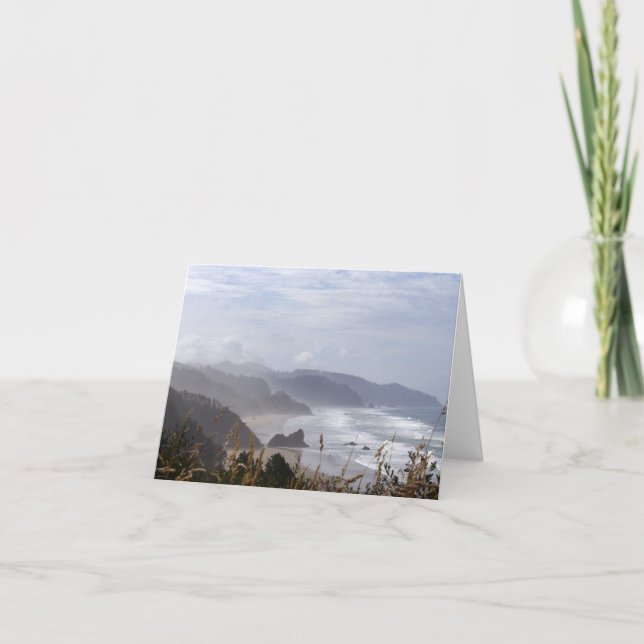 Tarjeta Costa de Oregon (Anverso)