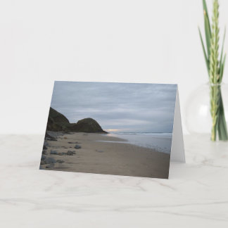 Tarjeta Costa Notecard de Oregon