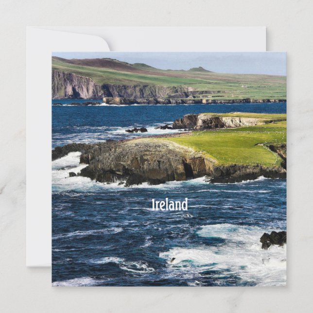 Tarjeta Costa suroeste de Irlanda (Anverso)