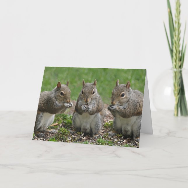 Tarjeta Cotilleo de tres amigos (Anverso)