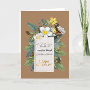 Tarjeta Cotos de Día de la Madre