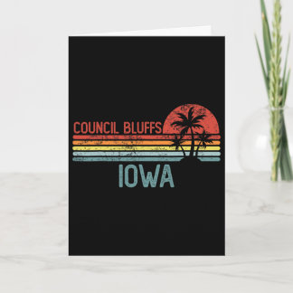 Tarjeta Council Bluffs Iowa Divertido Viaje a la Ciudad de