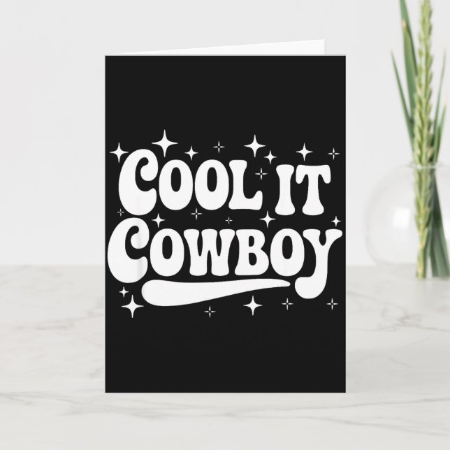 Tarjeta Country Western Sarcastic Quote Saying Gift Summer (Anverso)